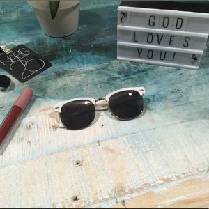 White and Silver Shades